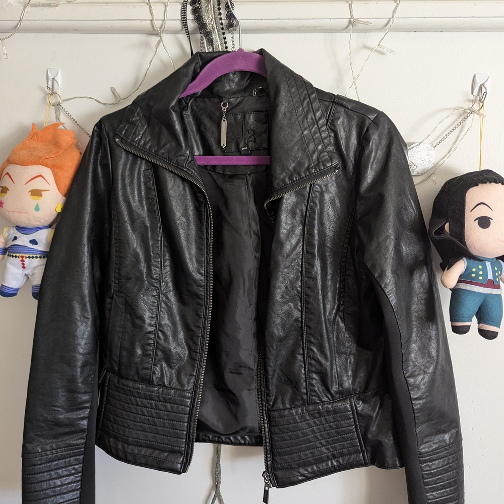 Women's Black Leather Jacket